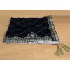 Black Vevet Shawl with Embroidery on it (Tilla Embroidery)