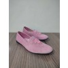 Men and Ladies Shoes in Pink Shade with Handwork